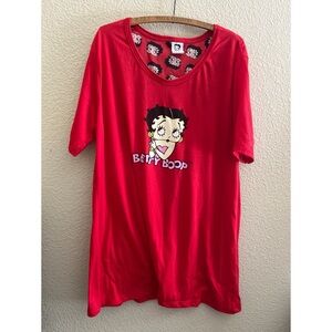 Betty Boop Nightshirt Women’s Size XL